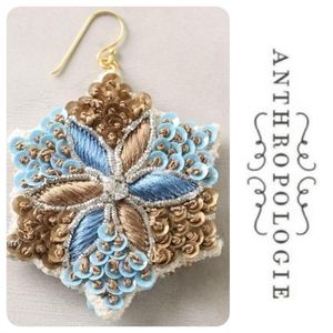 🆕Anthropologie🌷Snowflake Drops
